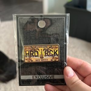 Limited Edition Hard Rock Key West license plate pin